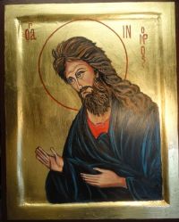 Nr.194. Święty Jan Chrzciciel-wym.40-32-2,5cm